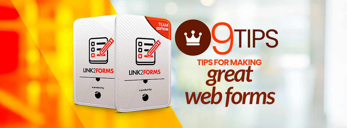Top nine tips to making great web forms - Keystroke.ca - World's #1 Act ...