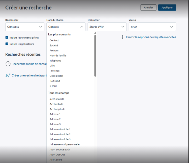 recherque
